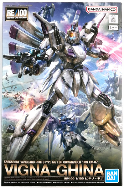 BANDAI SPIRITS RE/100 1/100 Vigna Ghina Plastic Model