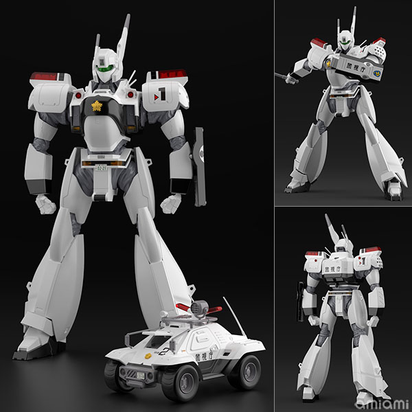 Aoshima ACKS No.MP-01 Mobile Police Patlabor 1/43 AV-98 Ingram Type 1 + Type 98 Special Command Vehicle Set Plastic Model