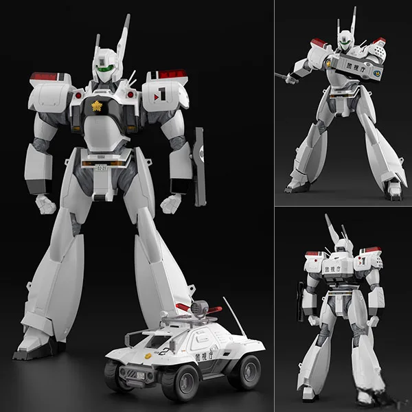 Aoshima ACKS No.MP-01 Mobile Police Patlabor 1/43 AV-98 Ingram Type 1 + Type 98 Special Command Vehicle Set Plastic Model รูปภาพ 1
