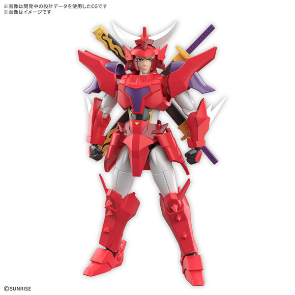 BANDAI SPIRITS 30MF Yoroishinden Samurai Troopers Shakunetsu no Gai Plastic Model