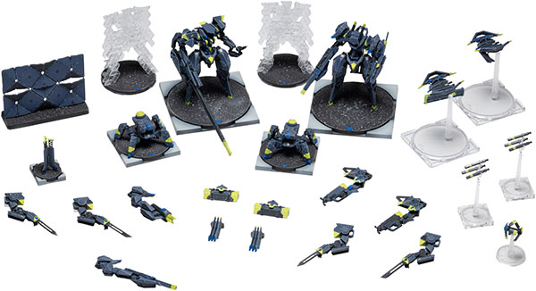 Queti Tectonics Ember: Obsidian Protocol UN Scalpel Expansion Pack Plastic Model Kit