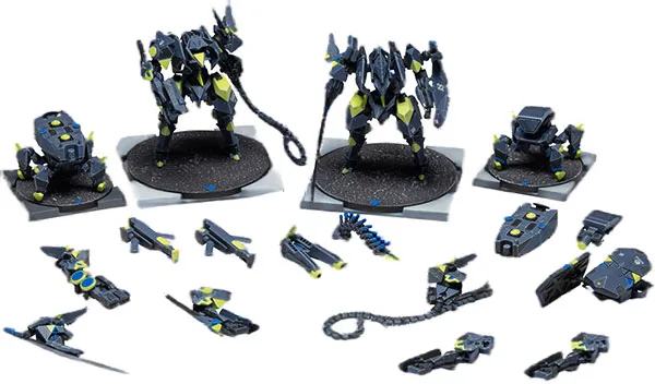 Queti Tectonics Ember: Obsidian Protocol UN Door Breaker Expansion Pack Plastic Model Kit image 1