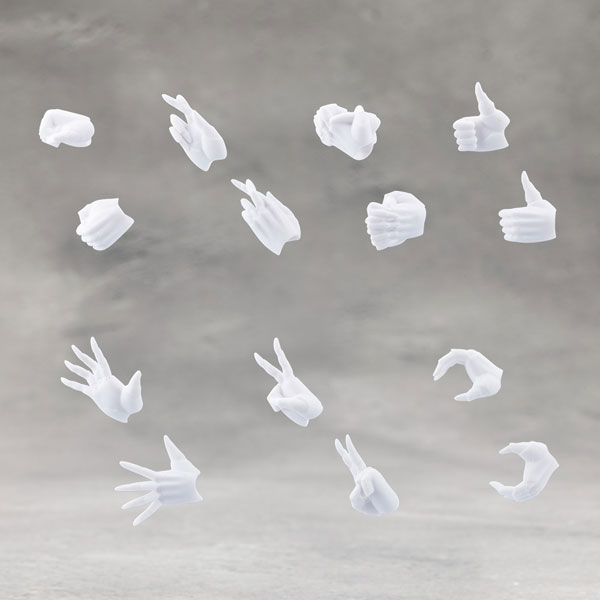 Kotobukiya MEGALOMARIA UNLIMITED UNIVERSE MEGALOMARIA M.S.G EX HAND UNIT [Female Type A] WHITE Ver. Plastic Model
