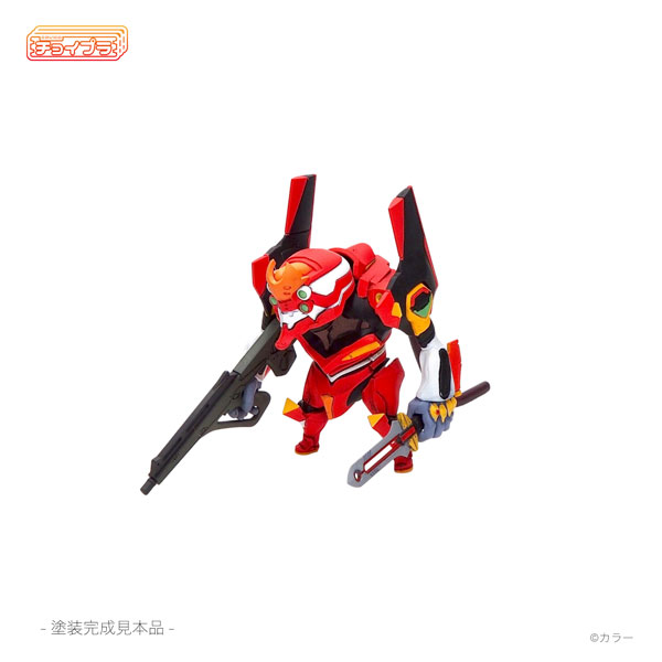 cavico models ChoiPla Evangelion Unit-02 Plastic Model รูปภาพ 1