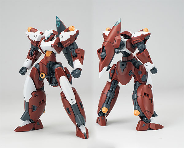 SHEIK MAINLAND ULTRA ACTION TROOPER Series Franz-alpha 1/144 Plastic Model Kit (Red x White)