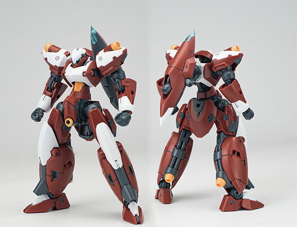 SHEIK MAINLAND ウルトラアクショントルーパーシリーズ フランツ・アルファ 1/144 プラモデル (レッド×ホワイト) 画像 1