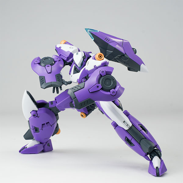 SHEIK MAINLAND ULTRA ACTION TROOPER Series Franz-alpha 1/144 Plastic Model Kit (Purple x White)