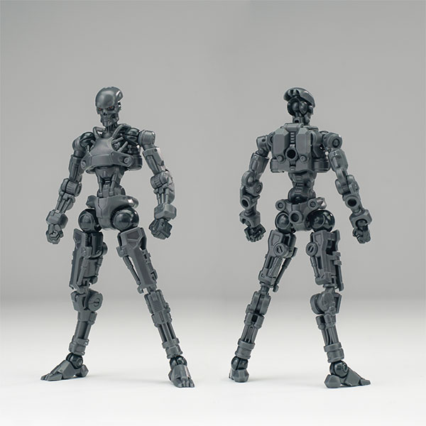 SHEIK MAINLAND 3 min project Series Zentinel 1/18 Scale Plastic Model Kit (Silver)