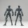 SHEIK MAINLAND 3 min project Series Zentinel 1/18 Scale Plastic Model Kit (Silver) hình ảnh 3