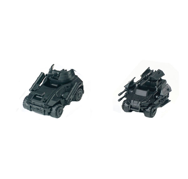 SHEIK MAINLAND 3 min project Series Lynx Combat Vehicle & Porcupine Combat Vehicle 1/18 Scale Plastic Model Kit (Black) 圖片 1