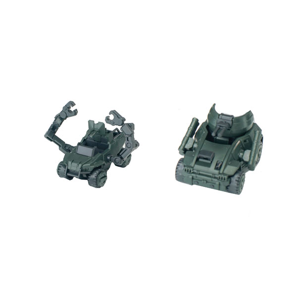 SHEIK MAINLAND 3 min project Series Lynx Combat Vehicle & Porcupine Combat Vehicle 1/18 Scale Plastic Model Kit (Green) 图片 1