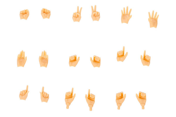 Kotobukiya Megami Device M.S.G 09 Hand Set Skin Color D