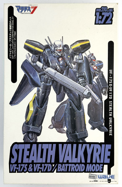 WAVE 1/72 Stealth Valkyrie VF-17S&D BATTROID MODE Plastic Model Bild 1