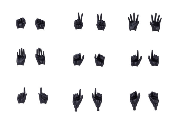 Kotobukiya Megami Device M.S.G 09 Hand Set Black