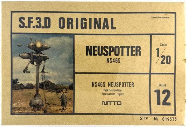 NITTO S.F.3.D ORIGINAL 1/20 Series 12 NEUSPOTTER Plastic Model image 1