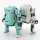 Hasegawa 1/35 Mechatro WeGo No.21 BOXY "Light Green & White" (Set of 2) Plastic Model image 6