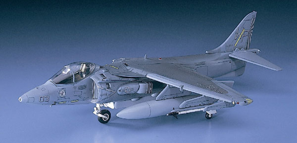 Hasegawa 1/72 AV-8B Harrier II Plastic Model