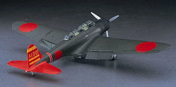 Hasegawa 1/48 Nakajima B5N2 Type 97 3-go Carrier Cased Fighter Plane Plastic Model รูปภาพ 1