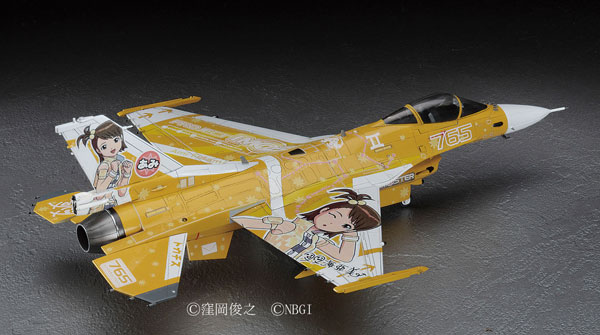 Hasegawa 1/72 Mitsubishi F-2A "THE IDOLM@STER Ami Futami" (Pearl Styled Decal) Plastic Model