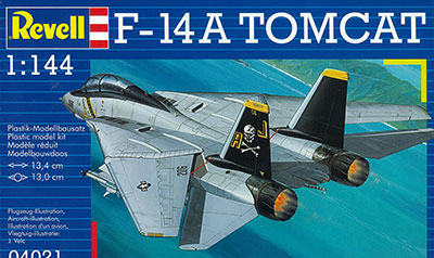 Revell Germany 1/144 F-14A Tomcat Plastic Model