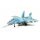 Trumpeter Model 1/72 Su-27UB Flanker C Model Plastic Model Bild 10