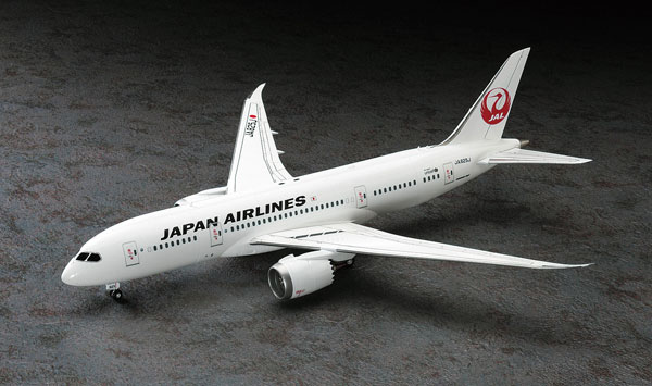 Hasegawa 1/200 JAL Boeing 787-8 Plastic Model