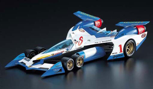 Aoshima 1/24 Cyber Formula No.05 v-Asurada AKF-0/G (2022 Ver.) Plastic Model