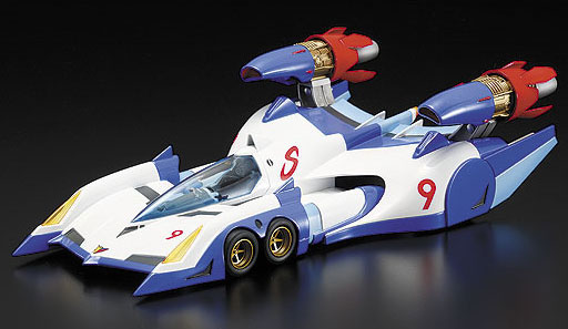 Aoshima 1/24 Cyber Formula No.13 v-Asurada AKF-0 Spiral Boost Mode Plastic Model image 1