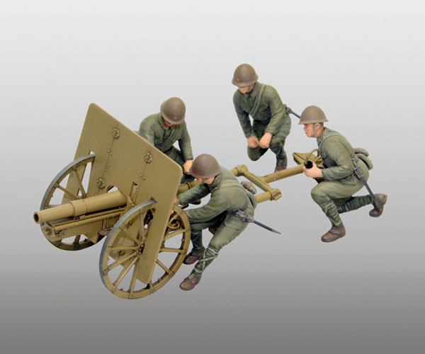 Fine Molds 1/35 Imperial Army Type 41 Mountain Gun "Mountain Gun Artillery Man" Plastic Model