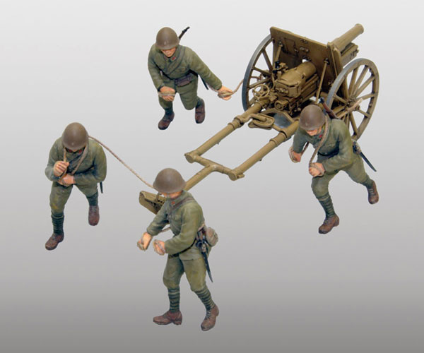 Fine Molds 1/35 Imperial Army Type 41 Mountain Gun "Mountain Gun Artillery" Plastic Model 图片 1