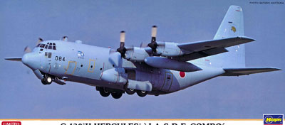 Hasegawa 1/200 C-130H Hercules "JASDF Combo" Plastic Model รูปภาพ 1