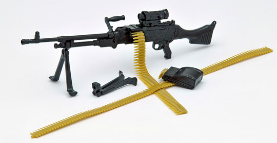 Tomytec LittleArmory LA006 1/12 M240G Type Plastic Model