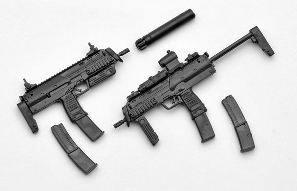 Tomytec LittleArmory LA009 1/12 MP7A1 Type Plastic Model