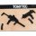 Tomytec LittleArmory LA009 1/12 MP7A1 Type Plastic Model Bild 11
