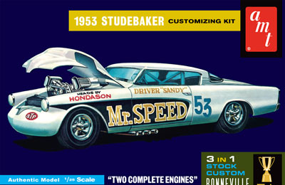 AMT 1/25 1953 Studebaker Plastic Model image 1