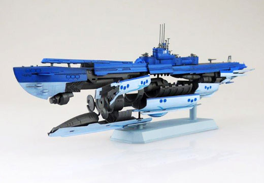 Aoshima Arpeggio of Blue Steel: Ars Nova No.14 1/350 Submarine Aoki Hagane I-401 Plastic Model Bild 1