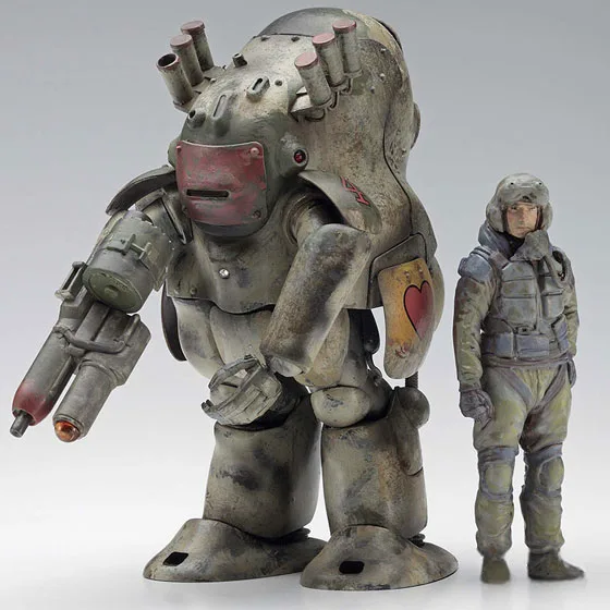 Hasegawa Maschinen Krieger 1/20 Robot Battle V 44 Type Heavy Armor Combat Suit for the Moon's Surface MK44 Ammoknights (Smartgun Equipment Type) image 1