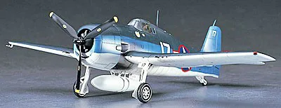 Hasegawa 1/48 F6F-3 Hellcat USS Essex Plastic Model