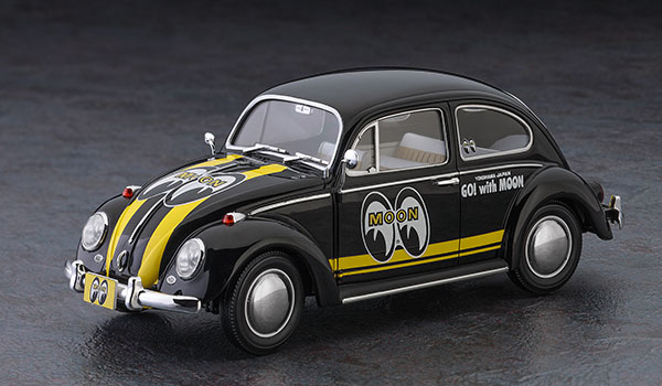 Hasegawa 1/24 Volkswagen Beetle "Mooneyes" Plastic Model image 1