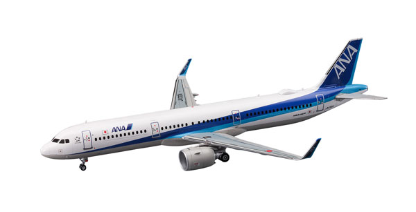 Hasegawa 1/200 ANA 에어버스 A321neo 프라모델
