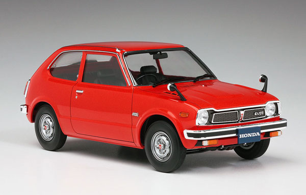 Hasegawa 1/24 Car Model Series Honda Civic CVCC GL (SC-1) 2 Doors Plastic Model
