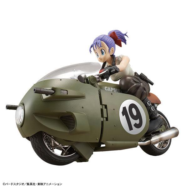 BANDAI SPIRITS 피그라이즈 메카닉스 드래곤볼 부르마 변형 가능 No.19 바이크 플라스틱 모델 이미지 1