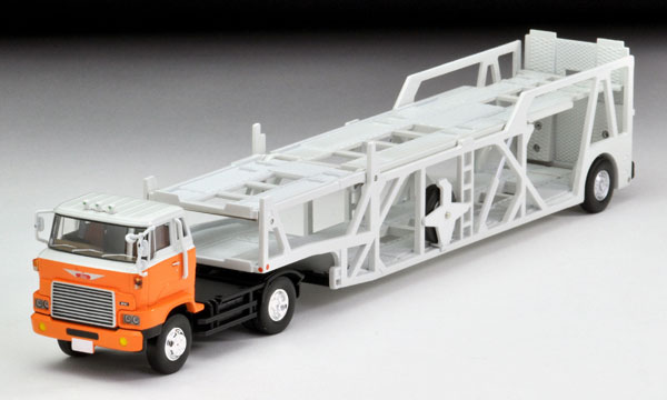 Tomytec Tomica Limited Vintage NEO LV-N89d Hino Car Transporter (White/ Orange)