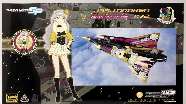 Hasegawa THE IDOLM@STER 1/72 J35J Draken Takane Shijou Plastic Model