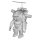 Hasegawa Maschinen Krieger 1/35 Fireball SG "Intruder" (Set of 2) Plastic Model Bild 2