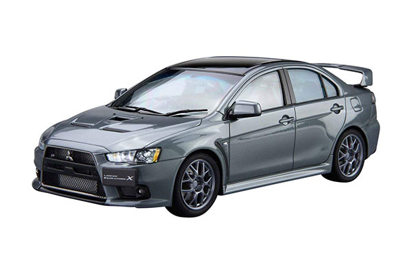 Aoshima The Model Car No.2 1/24 Mitsubishi CZ4A Lancer Evolution Final Edition '15 Plastic Model 圖片 1