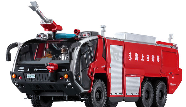 Hasegawa 1/72 Rosenbauer Panther 6 x 6 Chemical Fire Truck for Airport "JMSDF" Plastic Model image 1