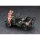 Hasegawa 1/24 1/4 Ton 4x4 Truck w/Blond Girl Figure Plastic Model รูปภาพ 2
