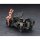 Hasegawa 1/24 1/4 Ton 4x4 Truck w/Blond Girl Figure Plastic Model รูปภาพ 4