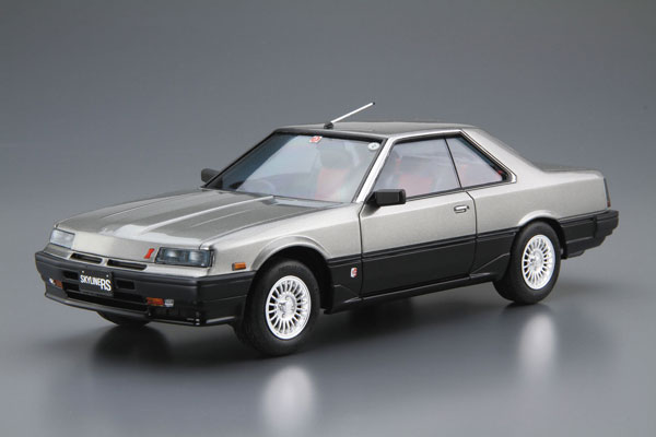 Aoshima The Model Car No.59 1/24 Nissan DR30 Skyline HT2000 Turbo Intercooler RS,X '84 Plastic Model imagen 1